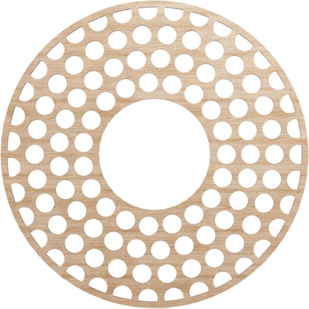 Ekena Millwork Fink Wood Fretwork Pierced Ceiling Medallion, Alder, 28"OD x 10 1/8"ID x 1/4"T CMWP28X28X0250FFAL